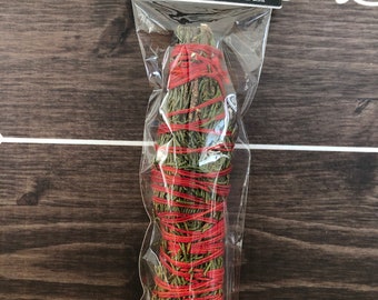 Cedar Smudge Stick from High Mountain Valley near Ashcroft, BC – For Protection, Healing, Purification & Emotional Balance