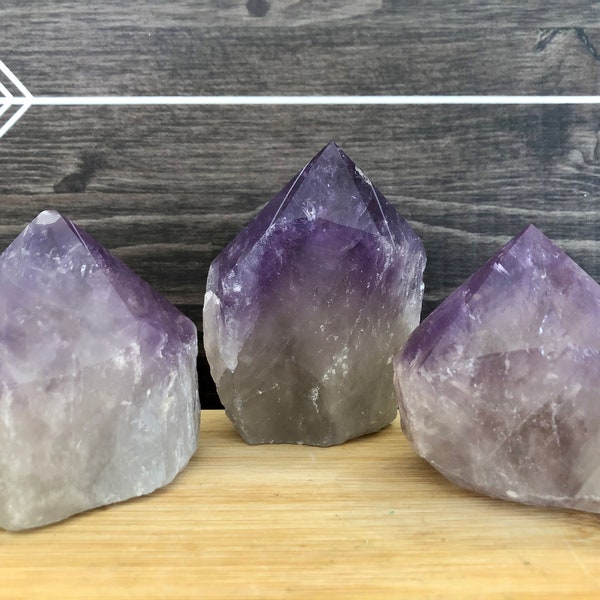 Majestic Amethyst Crystal Tower- A Natural, Vibrant Source of Serenity and Clarity, Ideal for Meditation and Energy Healing