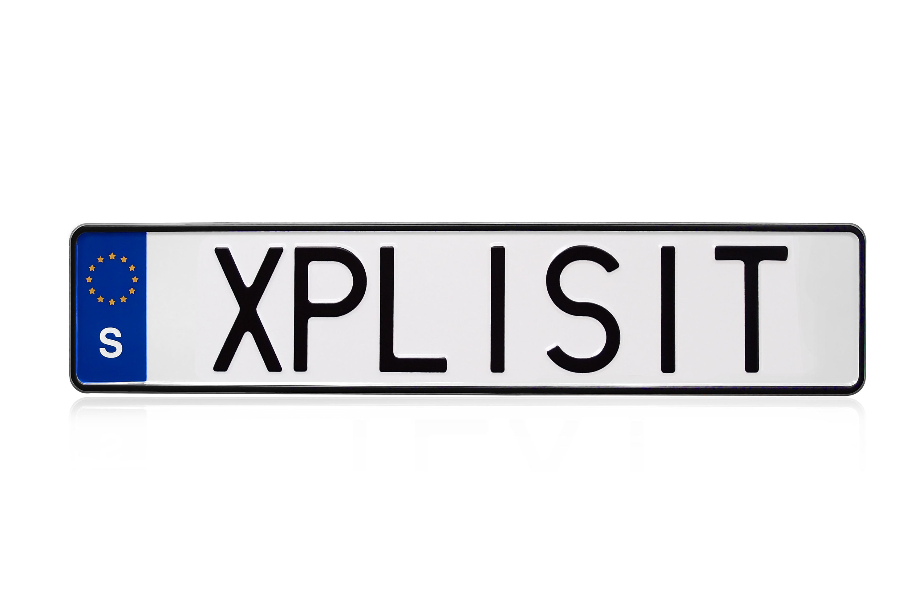 PLACA DE MATRICULA ALTA EUROPEA HILTEK HEGOPLAC A UN PREICO INCREIBLE