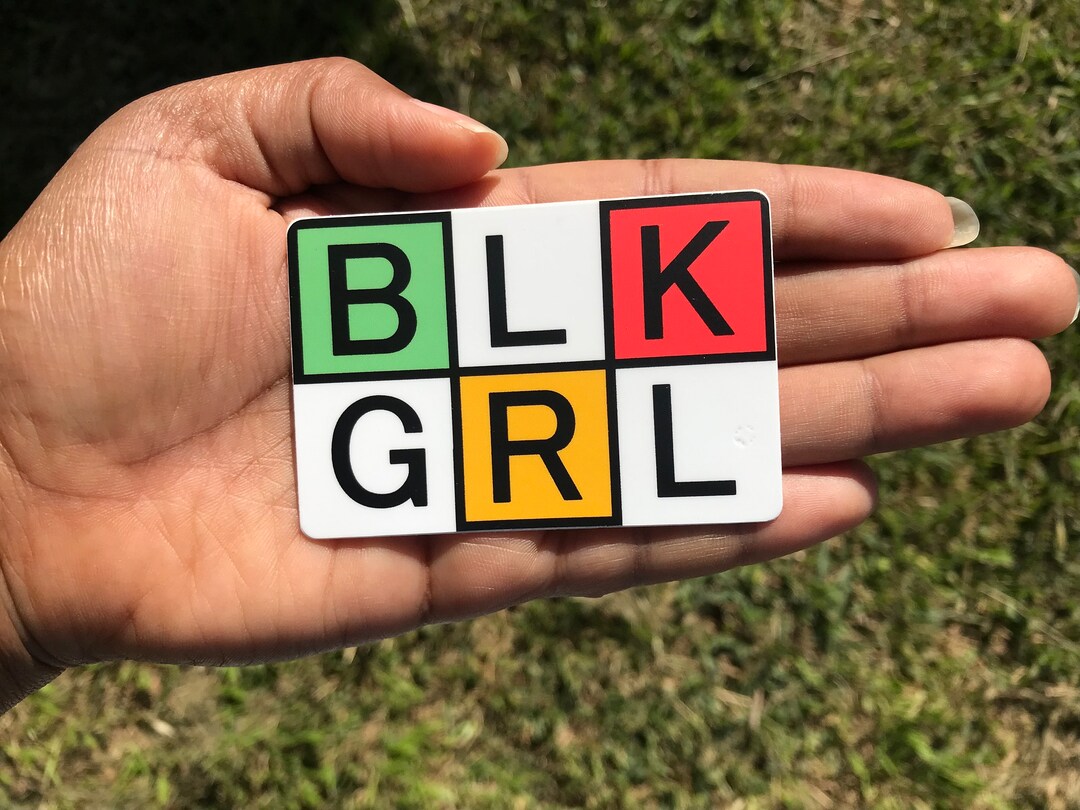 BLK GRL Sticker / Black Girl Magic - Etsy