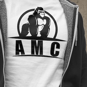 AMC Ape T-Shirt | Gorilla Gang | Stock Market | To The Moon | Gorilla HODL