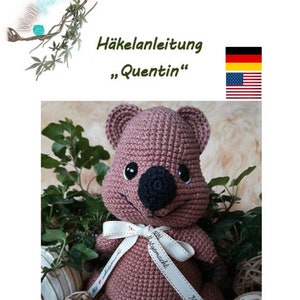 Crochet pattern Quokka "Quentin" DE/ENG