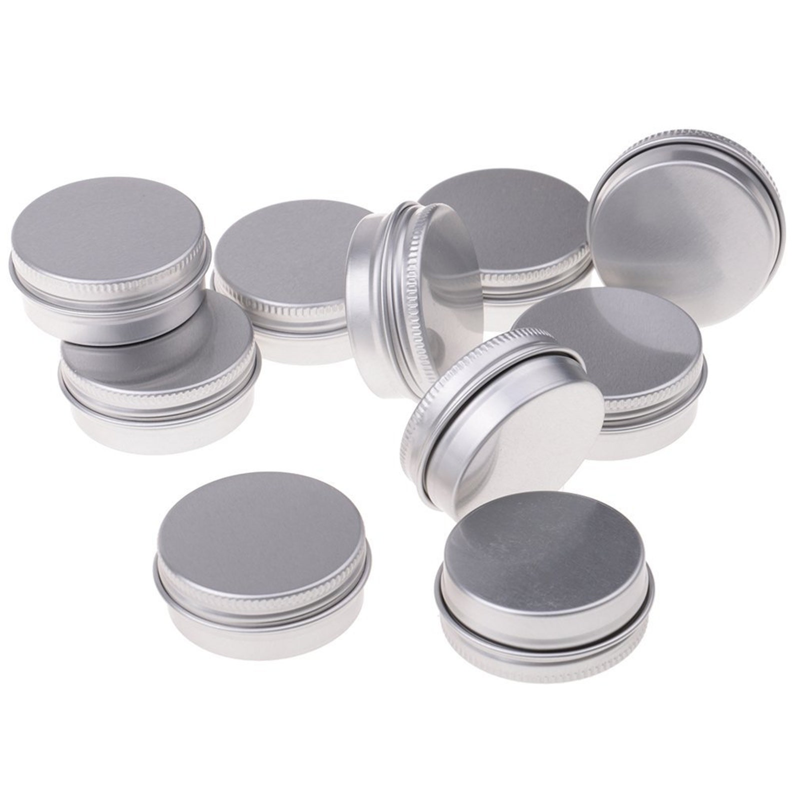 Candle Tins Empty Set of 10 Empty Tins Candle Making Etsy