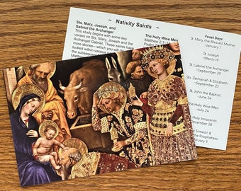 Nativity Saints: A Mini-Bible Study