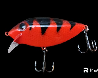 Custom Rattling Thin Fin K.O., Red Tiger