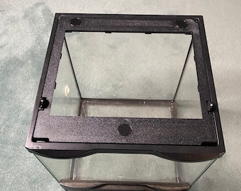 Tinkerframe ZM12 - Replacement lid Upgrade for Zoo Med 12x12 terrarium - Safe for tarantulas