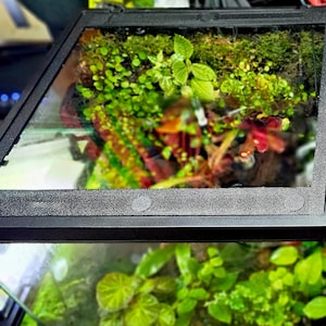 Tinkerframe FT18 lid  - Replacement lid kit Upgrade for Exo Terra Frogs & Co terrarium - New Design!