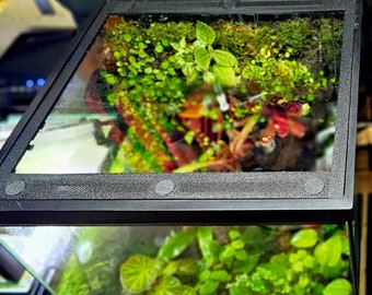 Tinkerframe FT18 lid  - Replacement lid kit Upgrade for Exo Terra Frogs & Co terrarium - New Design!