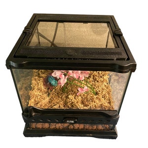 Tinkerframe ET8 Nano lid - Replacement lid Upgrade for Exo Terra Nano 8x8 terrarium