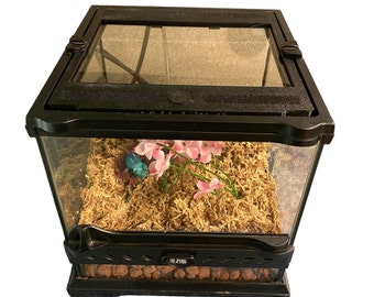 Tinkerframe ET8 Nano lid - Replacement lid Upgrade for Exo Terra Nano 8x8 terrarium