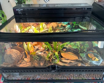 Tinkerframe ET24 Medium replacement lid upgrade lid kit to make a 24x18 lid that fits Exo Terra Medium terrariums