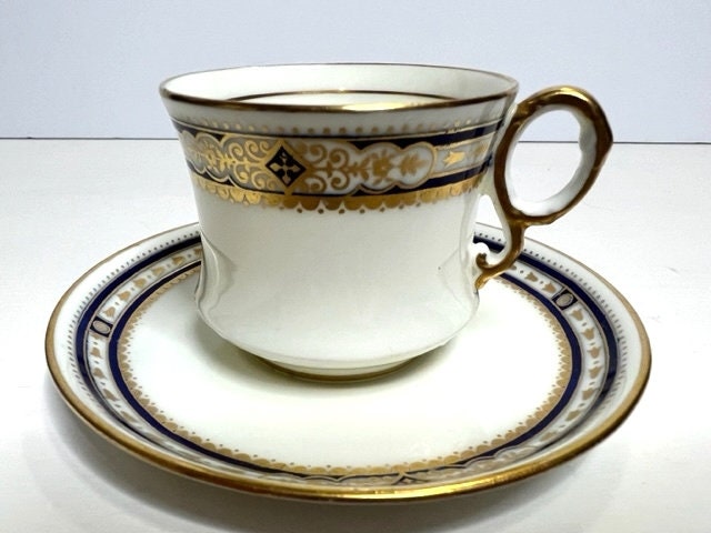 アンティーク ロイヤル・コールドン 素晴らしい カップ＆ソーサー Cauldon cup saucer - Etsy 日本