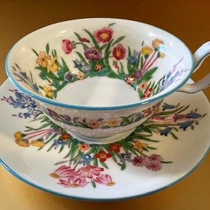 Wedgewood Prairie Flowers China - Etsy