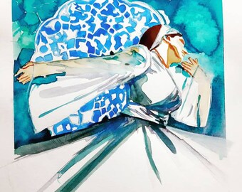 Sufi dance original painting
