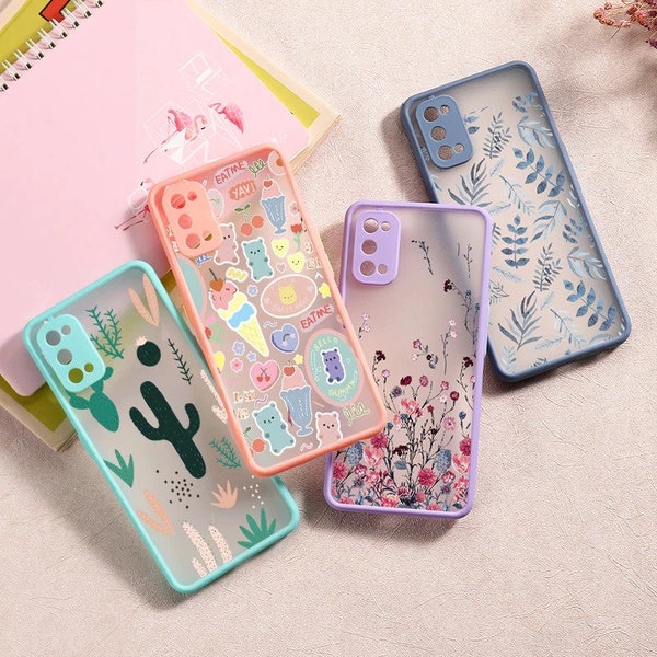 Transparent Redmi Note 10 Pro Case For Xiaomi Redmi Note 11 Case Floral PC Poco F3 X3 Pro M4 Redmi Note 8 9 Pro 9A 9T Mi 11 Lite 11T Cover