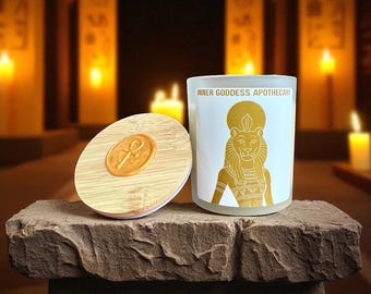 Goddess Sekhmet Candle