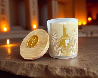 Goddess Isis Candle