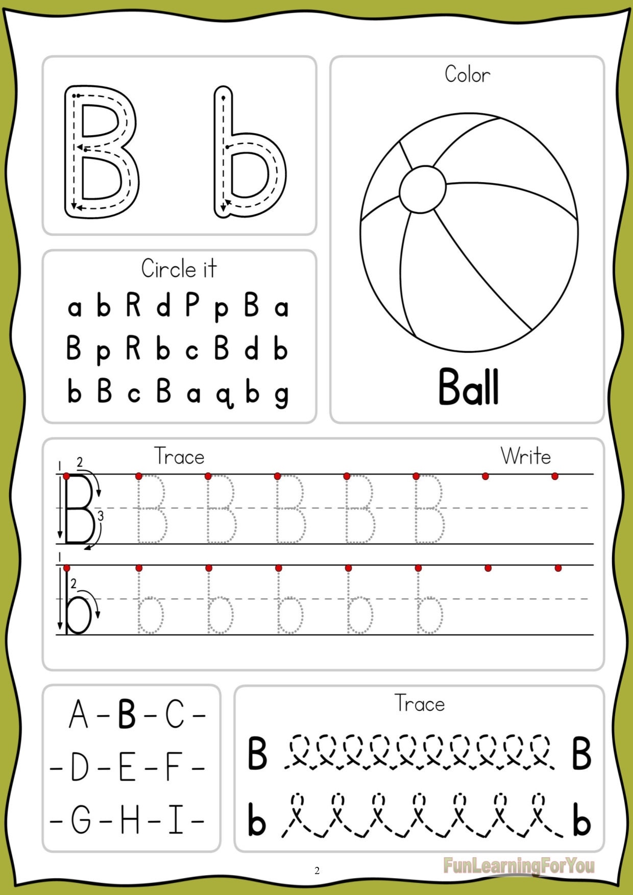 Upper Lowercase Alphabet Printable Worksheets For Preschool Etsy Australia