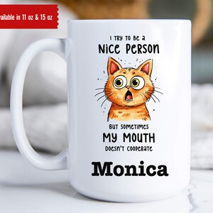 Sarcastic Coffee Mug, Funny Mug, Gift for Women, Gift for Her Him, Funny Gift, Rude Coffee Mug, Birthday Gift For Friend, Mugs with Quotes