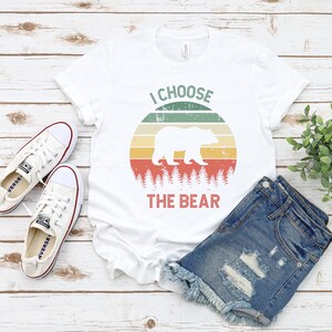 I Choose The Bear Shirt, Feminist Shirt, Team Bear Shirt, Man vs Bear, Women Rights Shirt, Medusa Shirt, Female Empowerment, Trendy Tik Tok
