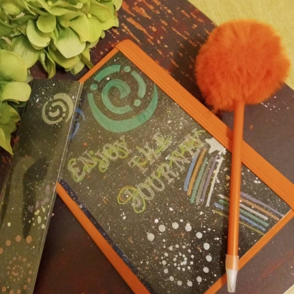 Enjoy The Journey[galaxy journal] writing notepad|sketch book|diary|notebook