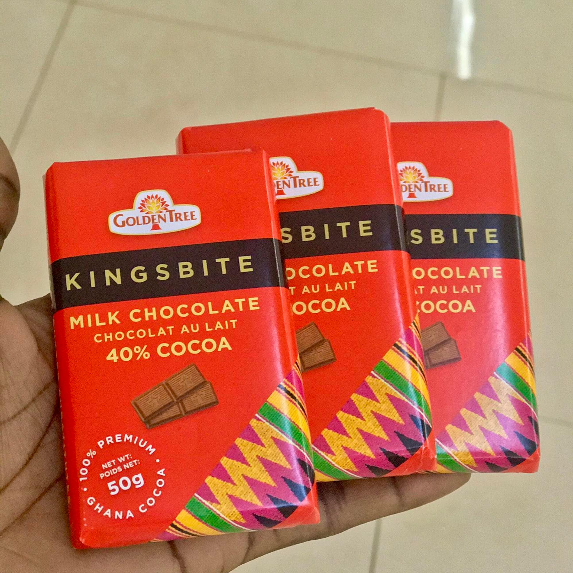Golden Tree Kingsbite Milk Chocolate From Ghana Etsy