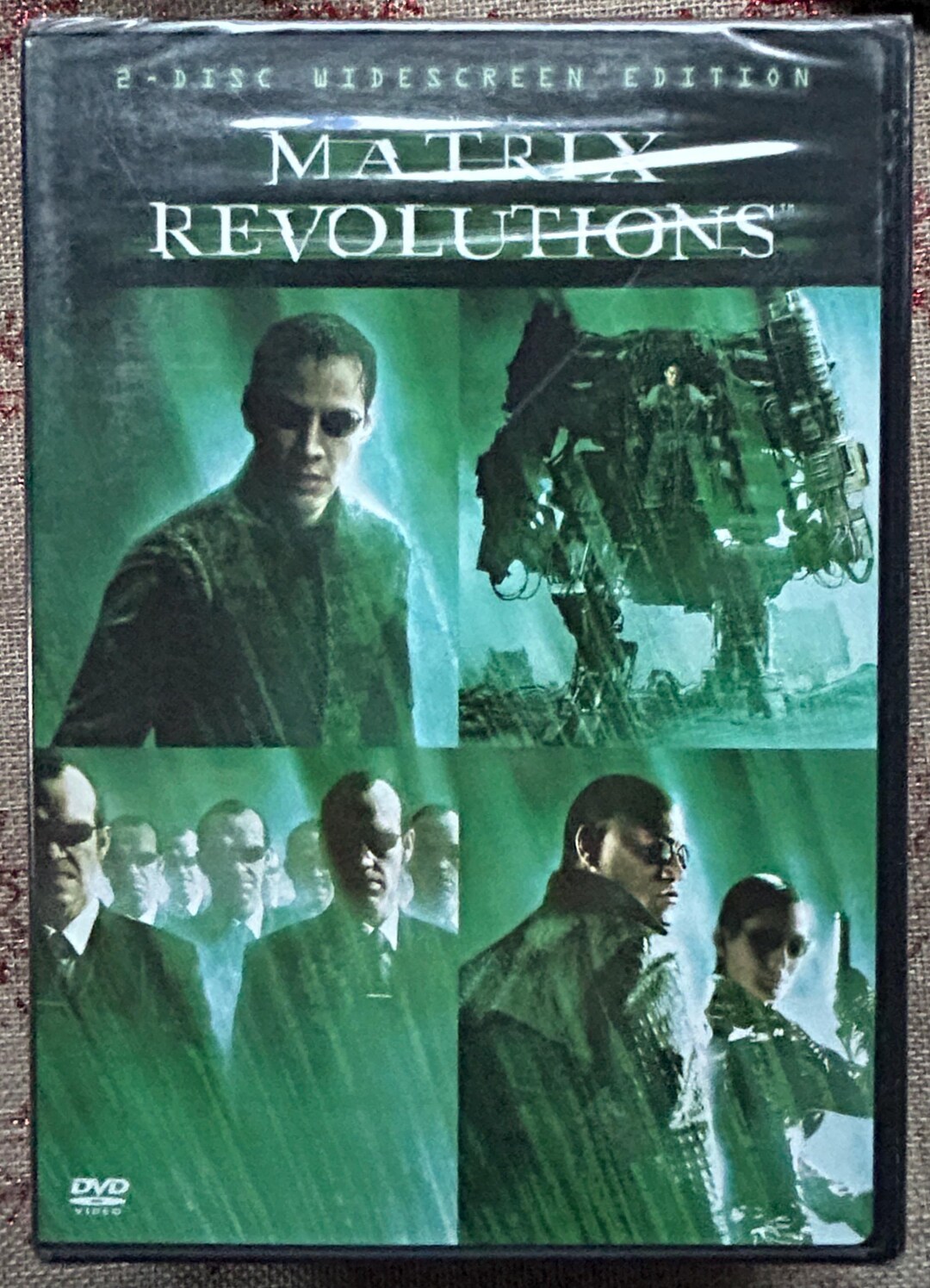 Matrix Power Factory Keanu Reeves the Matrix Revolutions New Factory Sealed 2 DVD Widescreen ...