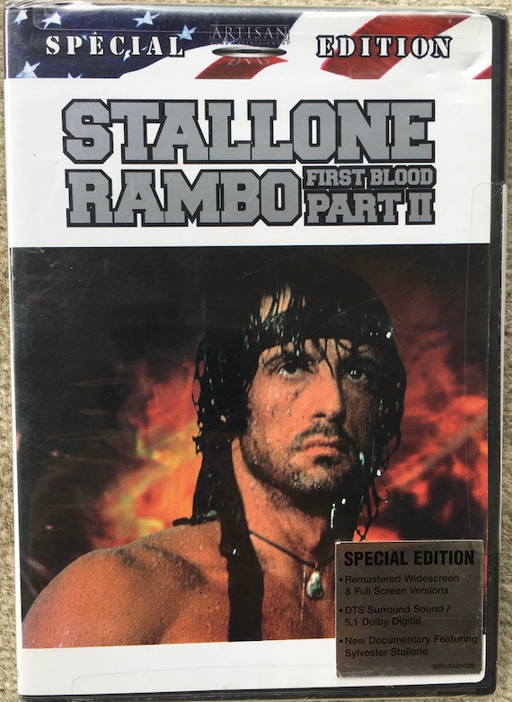 Sylvester Stallone Rambo First Blood Part II New Sealed Special Edition DVD