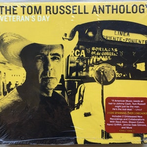 Tom Russell The Tom Russell Anthology Veteran&#39;s Day New Sealed 2 CD Set Rare