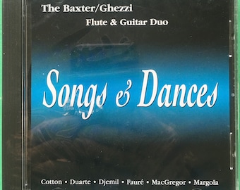 The Baxter Ghezzi Flute and Guitar Duo Songs and Dances Ultra Rare Sealed VPR CD