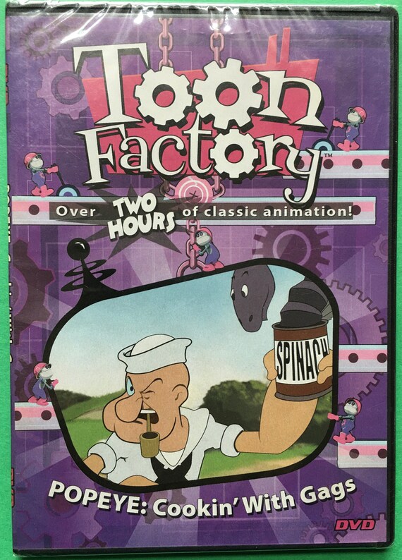 Toon Factory Popeye Cartoon Cookin' With Gags 18 Episodes - Etsy Toon Factory Popeye Cartoon Cookin' With Gags 18 Episodes - Etsy