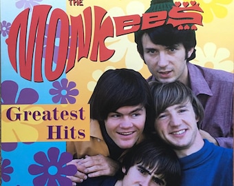 The Monkees Greatest Hits Original Ltd Edition Double Sided Rhino Promo Poster