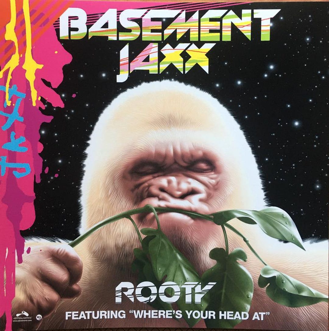 Basement Jaxx Rooty Original Limited Edition Dbl Sided Astralwerks
