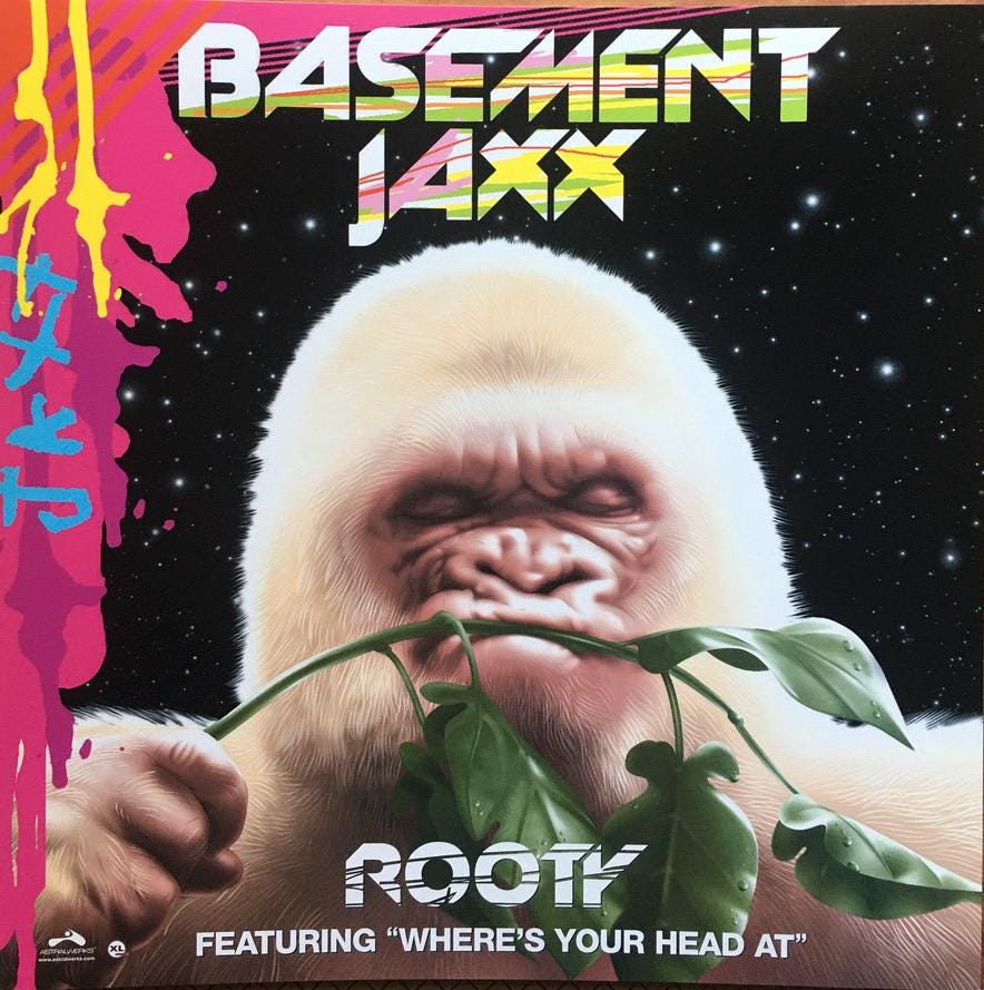Basement Jaxx Rooty Original Limited Edition Dbl Sided Astralwerks