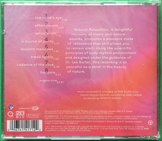 Dan Gibson & Ron Allen Natural Relaxation Solitudes Music for Your
