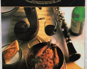Bistro Recipes from Paris with French Jazz New Sealed 248 page Book & Music CD