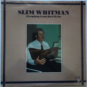 Slim Whitman Everything Leads Back To You Rare Original 1975 Sealed Vinyl LP