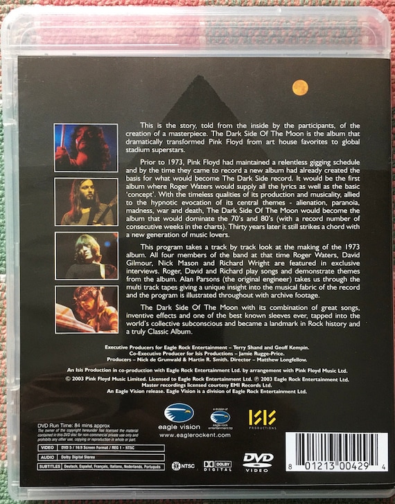 Pink Floyd Classic Albums the Making of the Dark Side of the Moon