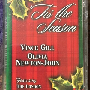 Vince Gill And Olivia Newton John LSO Tis The Season New Sealed Xmas Cassette