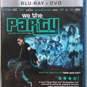 Mandela Van Peebles Nous sommes la fête Réalisé par Mario Van Peebles Nouveau DVD scellé Blue Ray