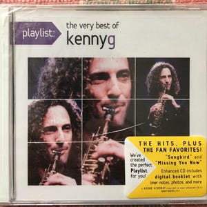 Kenny G Playlist The Very Best Of Kenny G Rare Factory Sealed Enhanced CD