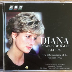Various Artists Diana Princess of Wales 1961-1997 BBC Recording of the Funeral Service Like New 19 Track CD
