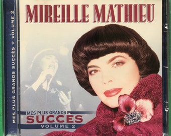 Mireille Mathieu Mes Plus Grands Succès Vol 2 Rare Like New French Chanteuse CD Import