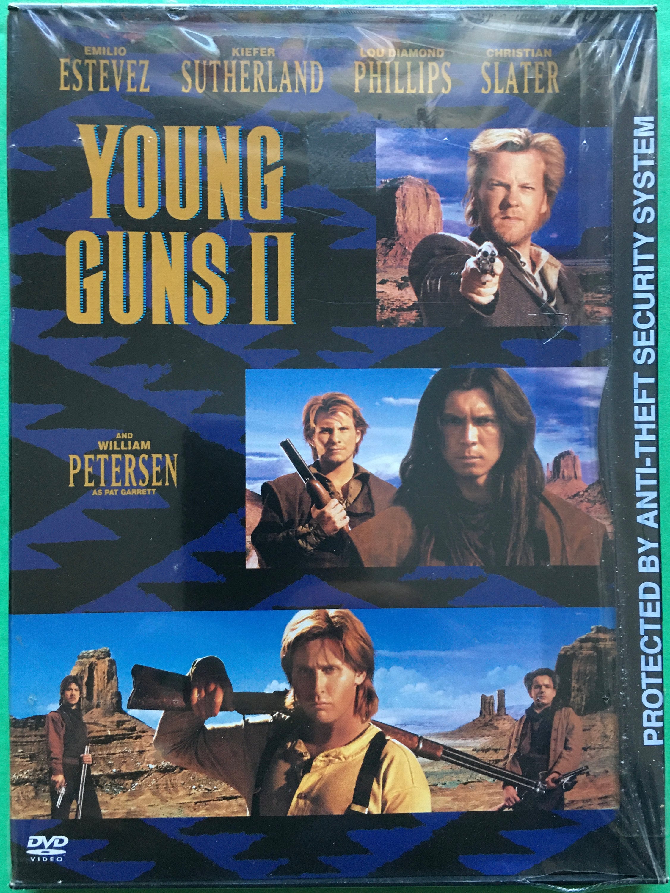 Christian Slater Jon Bon Jovi Young Guns II Geoff Murphy New Sealed DVD, image size:2253x3000