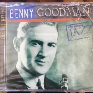 Benny Goodman Ken Burns Jazz New Factory Sealed 22 Track CD