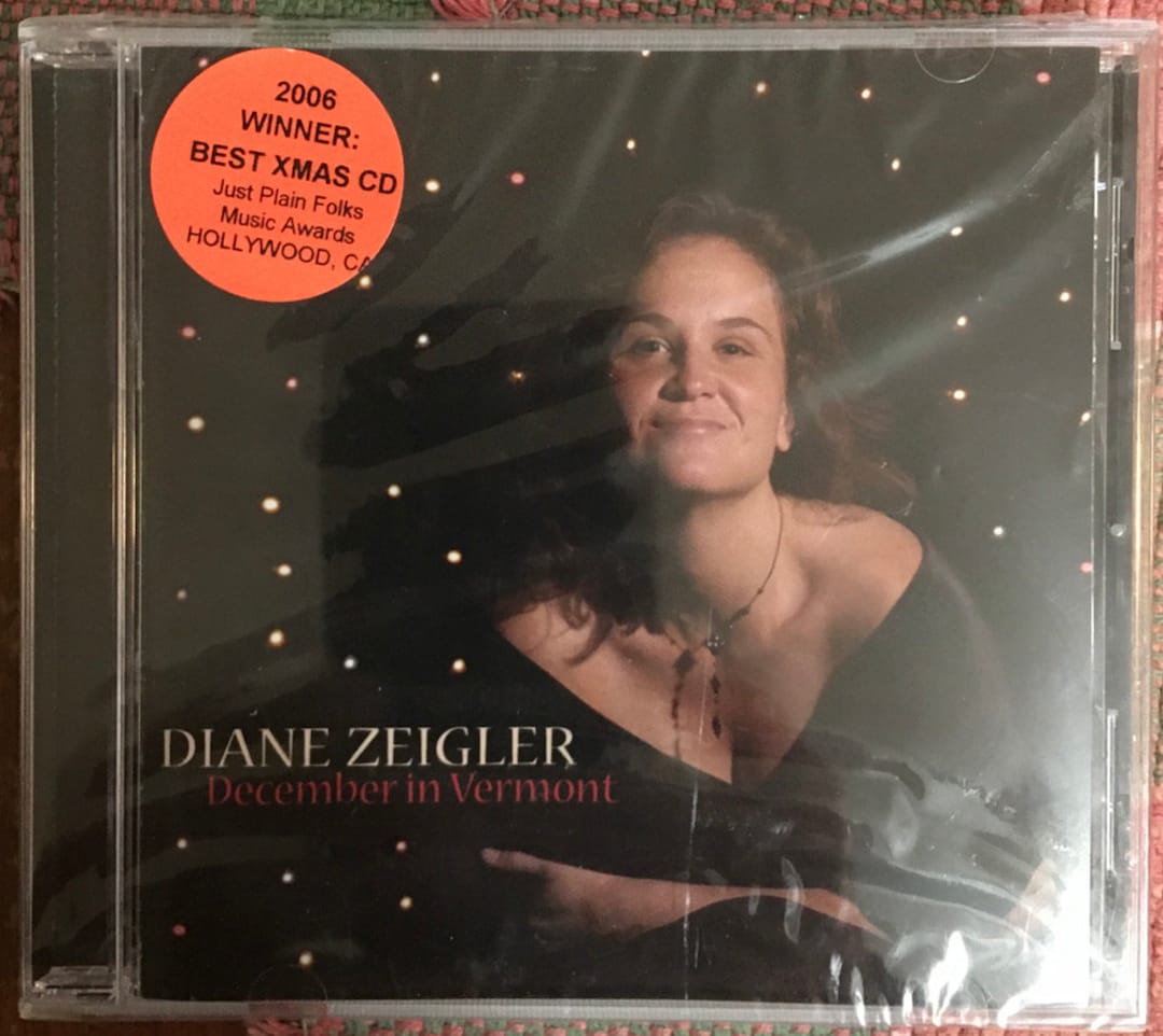Diane Zeigler December in Vermont Sealed CD Winner Best Xmas CD