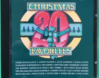 20 Christmas Favorites Various Like New CD