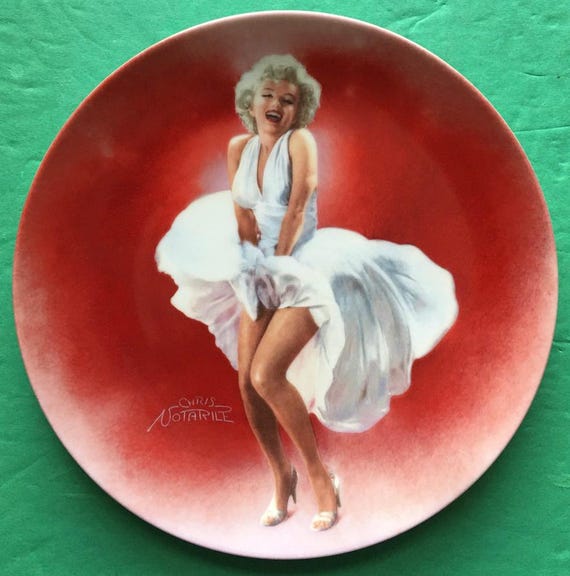 Marilyn Monroe 7 Year Itch DELPHI Collectors Plate 20th C Fox