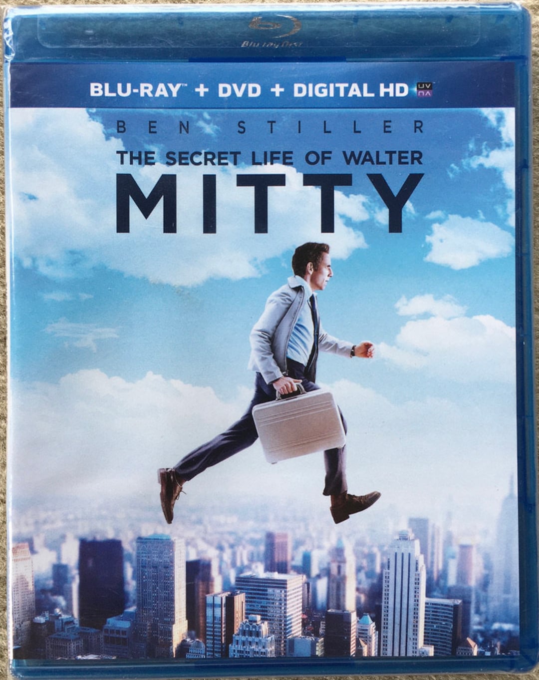 Ben Stiller the Secret Life of Walter Mitty New Sealed Blue Ray