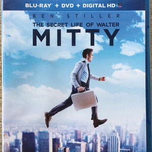Ben Stiller La vie secrète de Walter Mitty Réalisé par Ben Stiller Nouveau DVD scellé Blue Ray